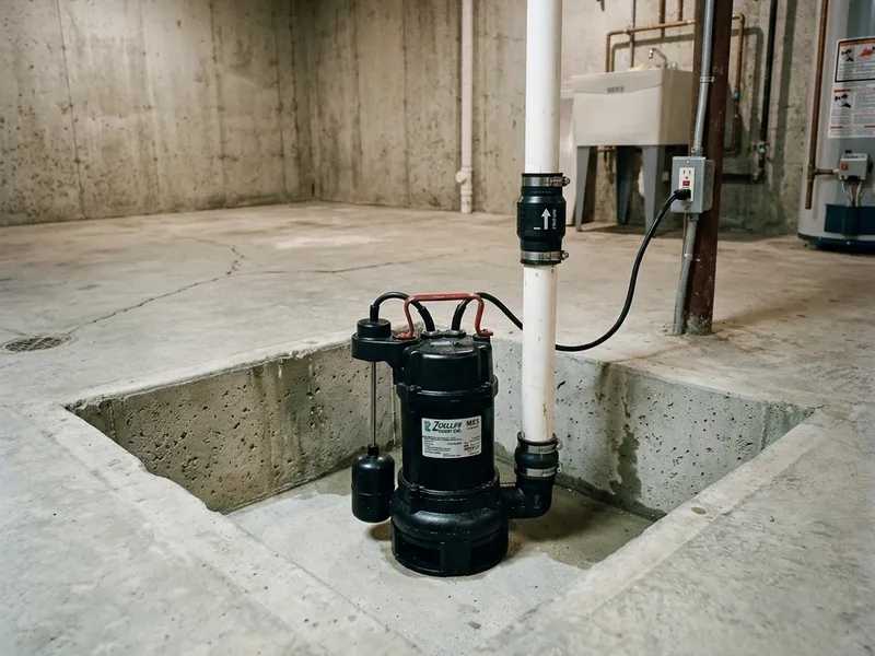 Sump Pump Installation Plumber in Wayne, IL